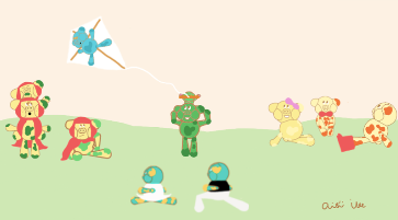 April 2026 Printable Calendar | Cute Spring Calendar | Digital Download | Aesthetic Monthly Planner | Kawaii Character Calendar